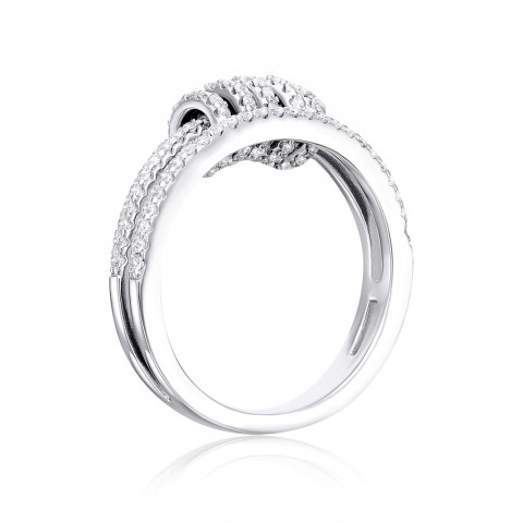 Серебряное кольцо с фианитами (OL02999A-R/12/1)