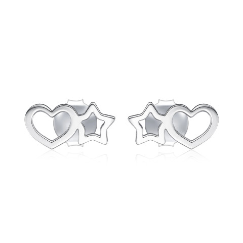 Серебряные пуссеты ORT_9029-E/12