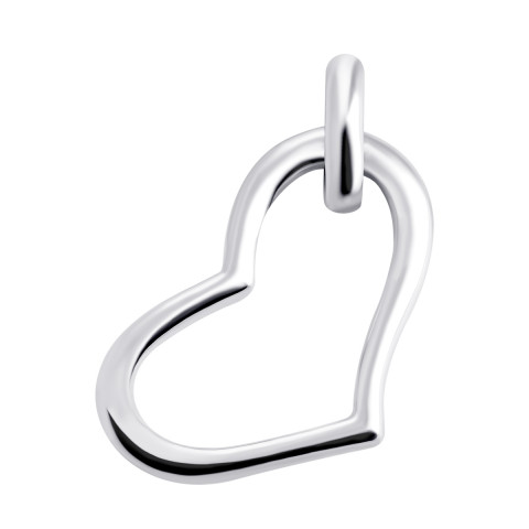 Серебряная подвеска Сердце (P00744)