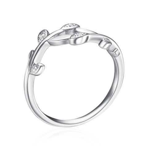 Серебряное кольцо с фианитами (pdr10289-R/12/1)