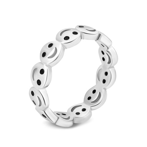 Серебряное кольцо с фианитами (R31065-BW)