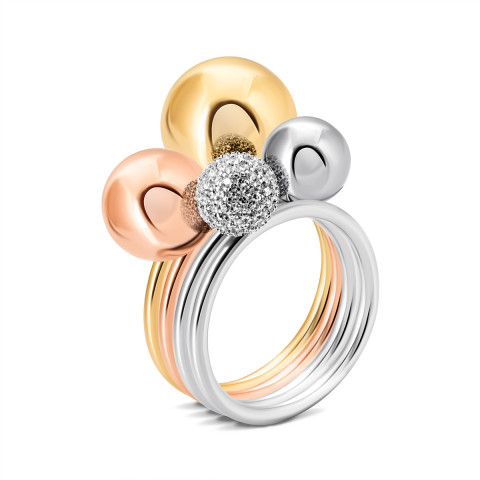 Наборное серебряное кольцо с фианитами (R32218-BM(wryp))