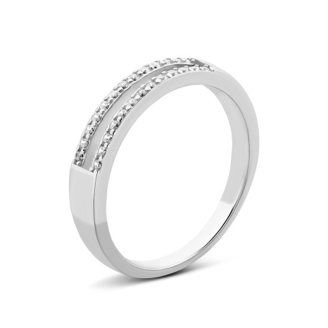 Серебряное кольцо с фианитами (RIV7001-3)