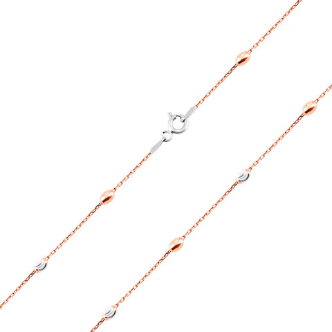 Серебряная цепочка с позолотой (ATOM/RBD03)