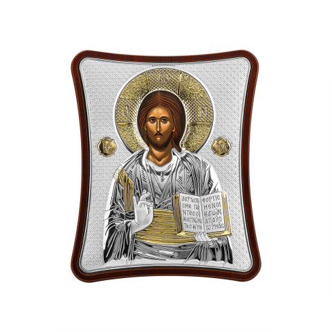 Серебряная икона Иисус Христос (MA/E1407/1X)