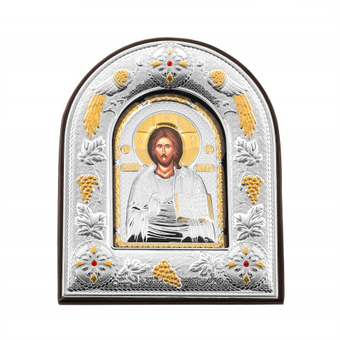 Серебряная икона Иисус Христос (MA/E3107AX-K)