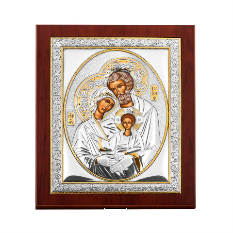 Серебряная икона Святое Семейство (MA/E7105DX)