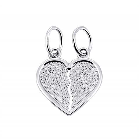 Серебряная подвеска Сердце (СК4001)