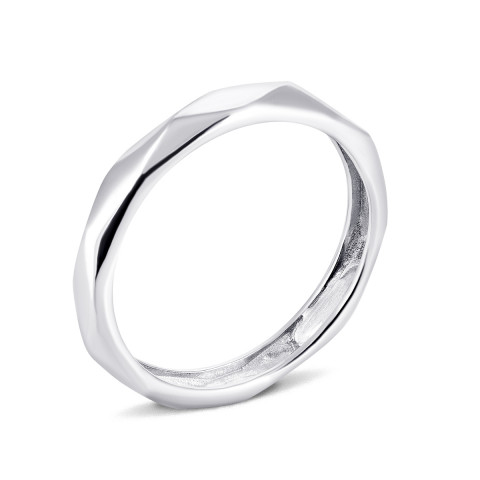 Серебряное кольцо (663К.Rh)