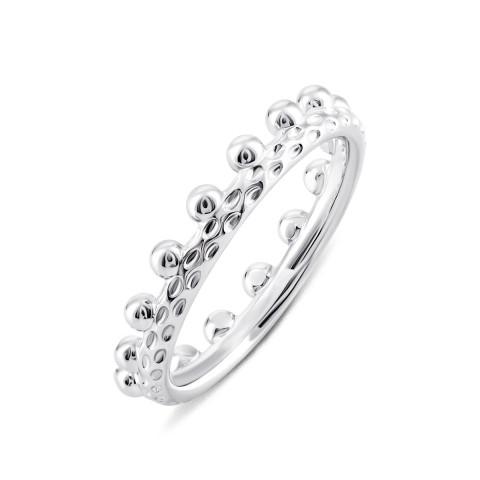 Серебряное кольцо Корона (500460-Р)