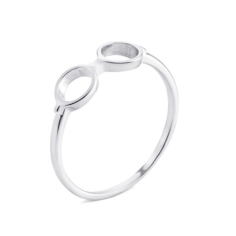 Серебряное кольцо Очки (1RI63474)