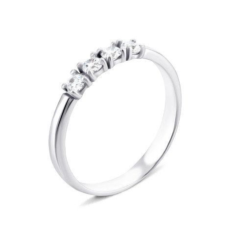Серебряное кольцо с фианитами (1305/1р-CZ)