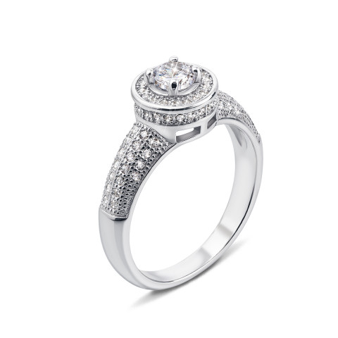 Серебряное кольцо с фианитами (1R159065-R)
