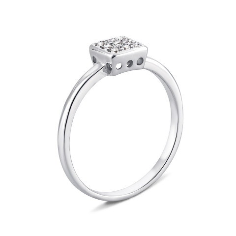 Серебряное кольцо с фианитами (1RI35524-R)