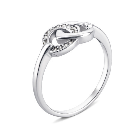 Серебряное кольцо с фианитами (1RI37105-R)
