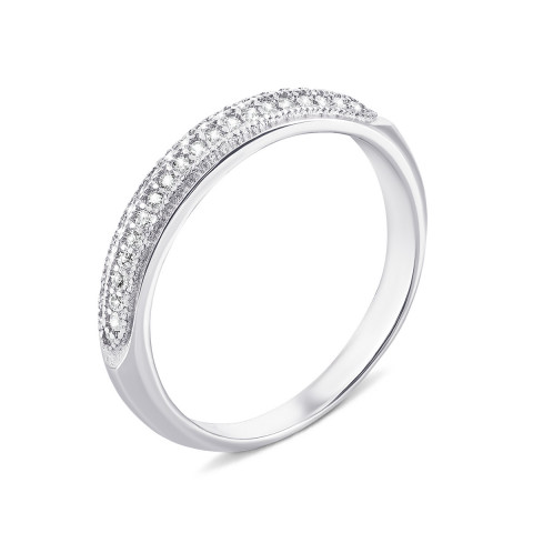 Серебряное кольцо с фианитами (1RI57150-R)