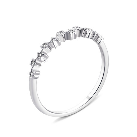 Серебряное кольцо с фианитами (1RI57162-R)