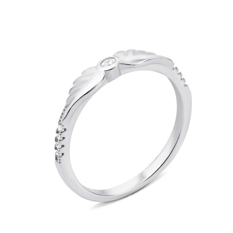 Серебряное кольцо с фианитами (1RI57230-R)