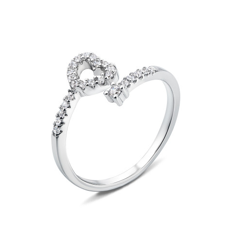 Серебряное кольцо с фианитами (1RI57798/0-R)