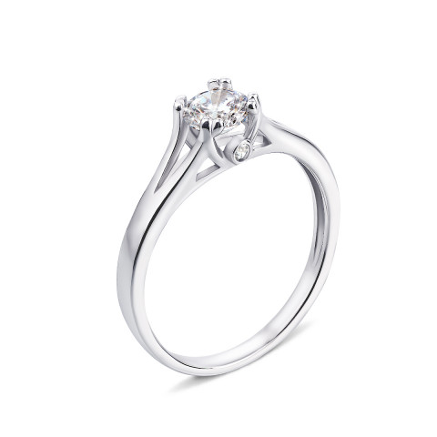 Серебряное кольцо с фианитами (1RI58227-R)