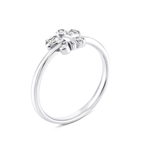 Серебряное кольцо с фианитами (1RI58668-R)
