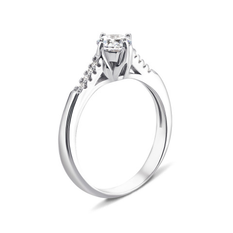 Серебряное кольцо с фианитами (1RI60238-R/12/1)