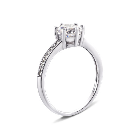 Серебряное кольцо с фианитами (1RI62499)