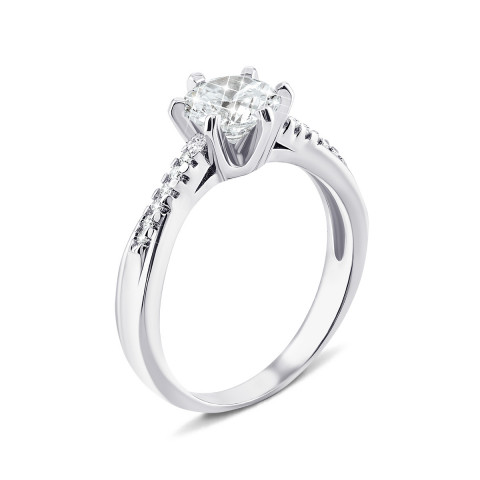 Серебряное кольцо с фианитами (1RI62700)