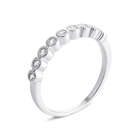 Серебряное кольцо с фианитами (1RI68230)