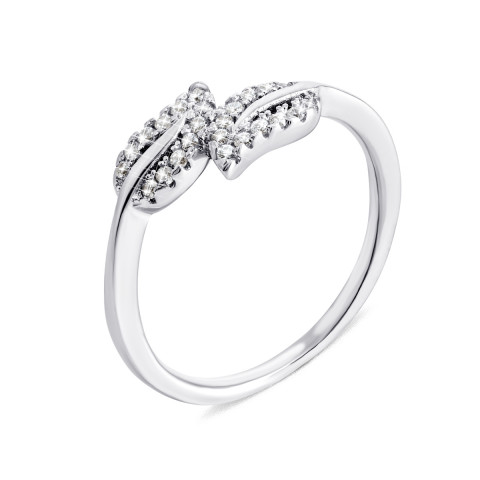 Серебряное кольцо с фианитами (1RI68254)