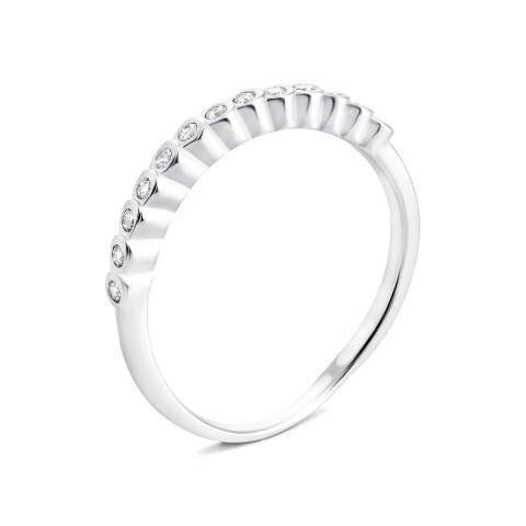 Серебряное кольцо с фианитами (1RI68392)