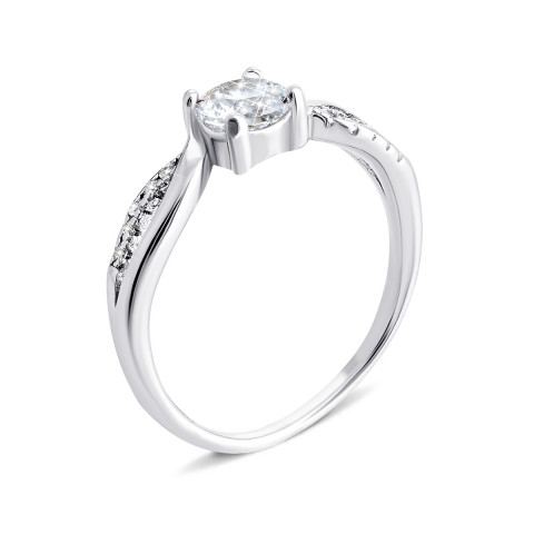 Серебряное кольцо с фианитами (7RI67828)