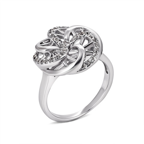 Серебряное кольцо с фианитами (7S06277-R)