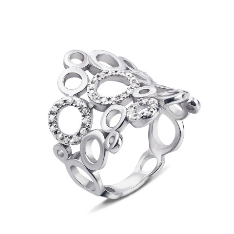 Серебряное кольцо с фианитами (AZ01068/22)