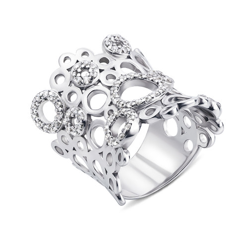 Серебряное кольцо с фианитами (AZ01068/23)