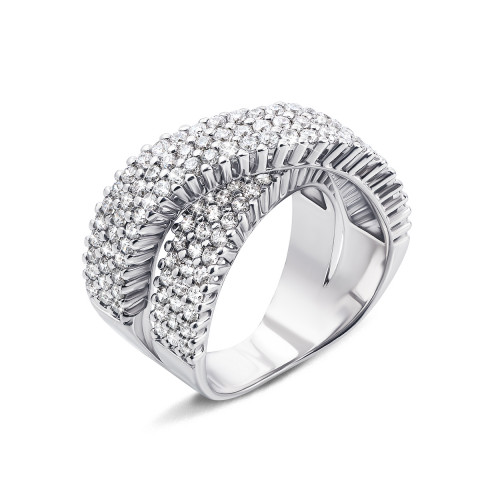 Серебряное кольцо с фианитами (AZ01138/25)