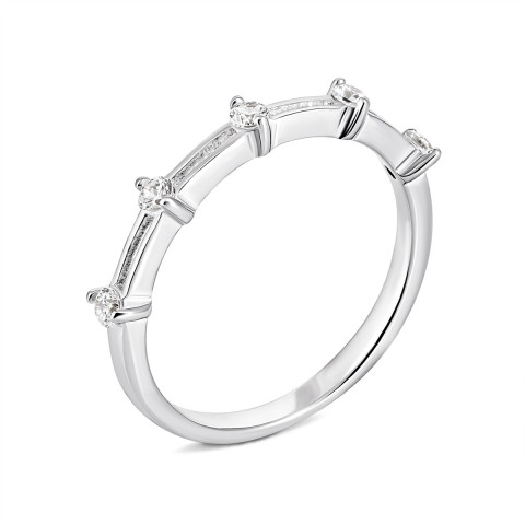 Серебряное кольцо с фианитами (CR5482)