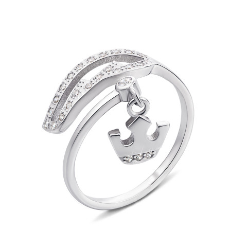 Серебряное кольцо с фианитами (DR0148/0-R)