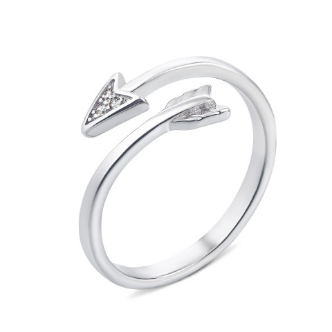 Серебряное кольцо с фианитами (DR0155/0-R)