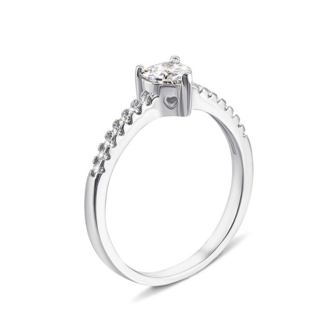 Серебряное кольцо с фианитами (DR0288-R)