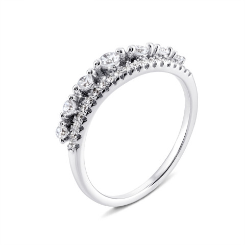Серебряное кольцо с фианитами (GR2400)