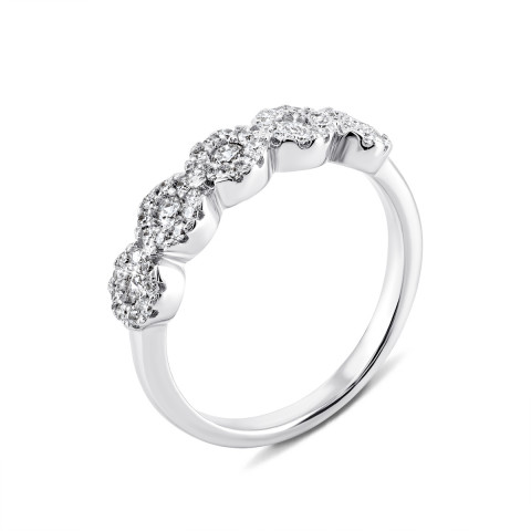 Серебряное кольцо с фианитами (GR4023)