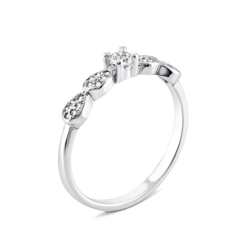 Серебряное кольцо с фианитами (GR4376)