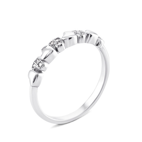 Серебряное кольцо с фианитами (GR5580)