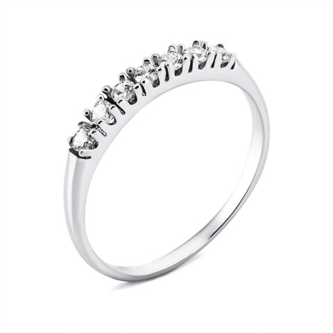 Серебряное кольцо с фианитами (КК2Ф/020)