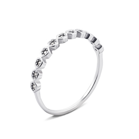 Серебряное кольцо с фианитами (LR1008/1)