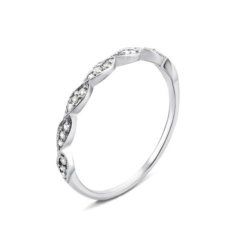 Серебряное кольцо с фианитами (LR1008/9)
