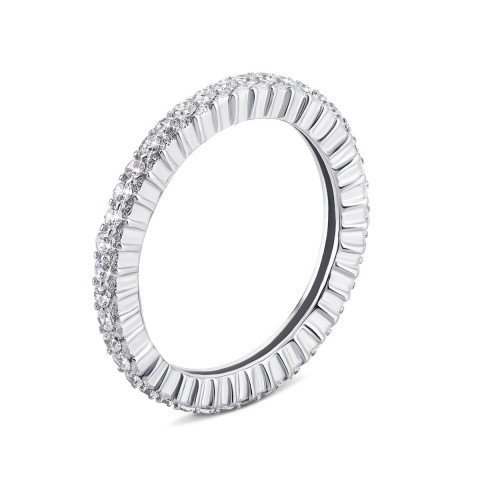Серебряное кольцо с фианитами (LR2342)