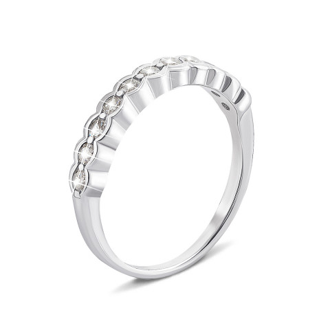 Серебряное кольцо с фианитами (LR912)