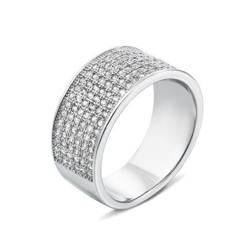 Серебряное кольцо с фианитами (PRS1070-R)